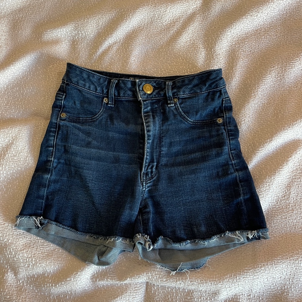American Eagle High Waisted Jean Shorts